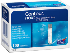Contour Next Blood Glucose Test Strips